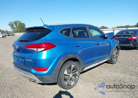 2017 Hyundai Tucson Sport from USA, damaged, VIN KM8J33A24HU410006